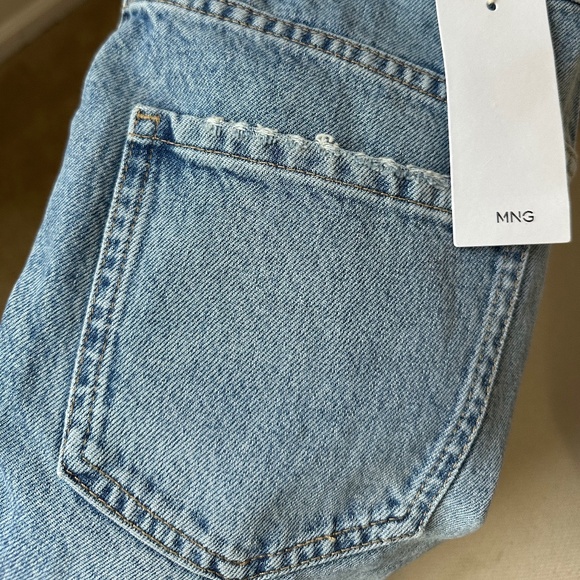 Bermuda high waisted jeans shorts - Mango - Picture 1 of 4